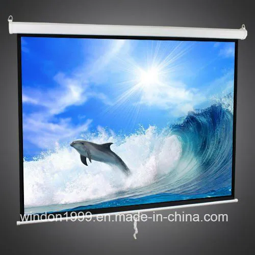 Manual Projection Screen, Matte White