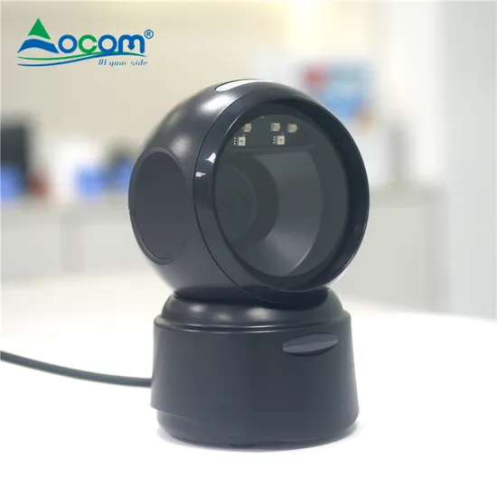 China Supplier CMOS Wired 2D Desktop Barcode Scanner