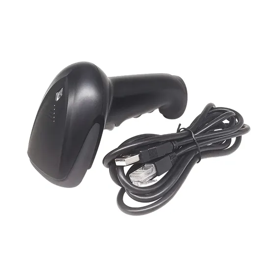 4mil Handheld 1d 2D Image USB RS232 Wired Barcode Reader