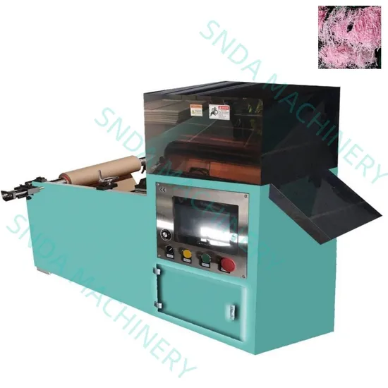 Gift Box Packing Kraft Paper Shredding Machine Manufacturer