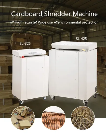 Carton Box Shredder Corrugated Cardboard Shredding Machine