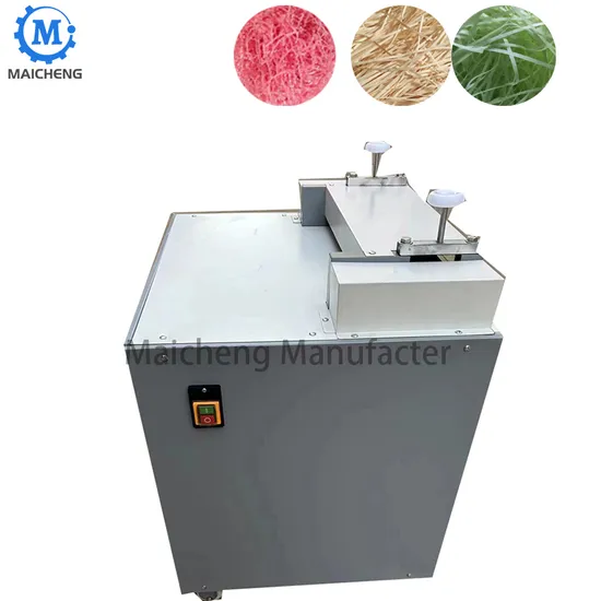 Straight Crinkle Paper Raffia Cutting Cutter Paper Shredder Machine for Packaging Gift