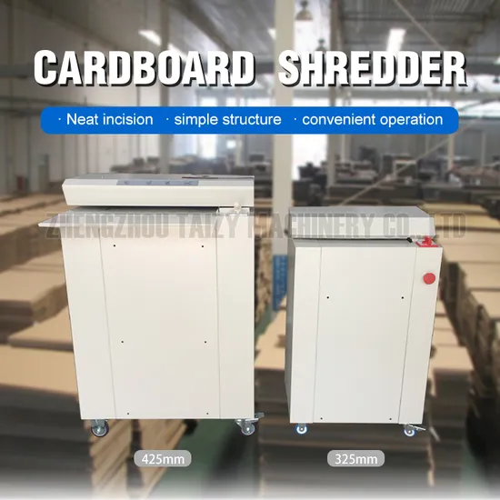 Cardboard Recycling Machine/Carton Shredder/Cardboard Shredder