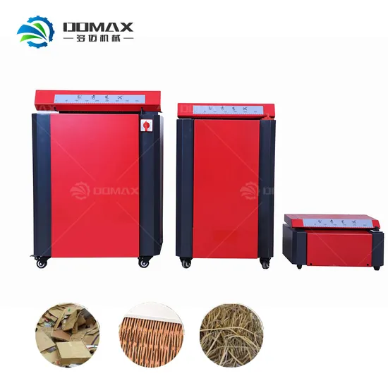 High Speed Mesh Type Crinkle Cut Paper Cardboard Shredder Machine Cardboard Carton Shredder Machine