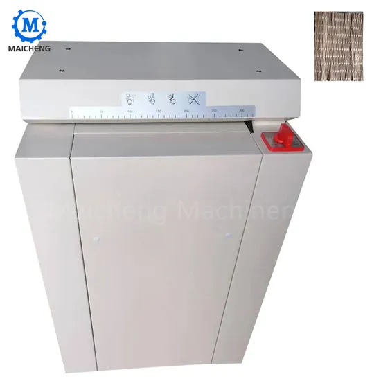 New Professional Corrugated Cardboard Shredder Net Shape Carton Shredder