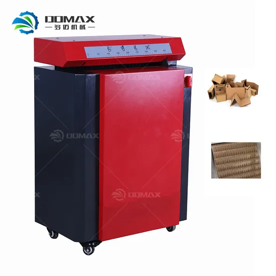 Factory Supply Cardboard Making Pad Expanding Cushion Cutting Paper Shredder Machine