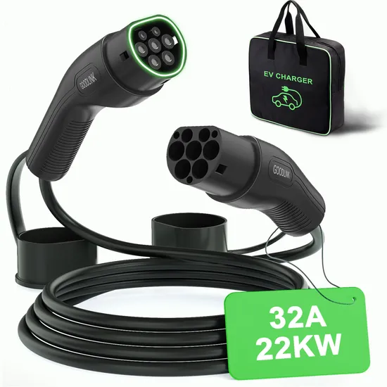 Cross-Border Best-Selling European Standard Dual Type2 Charging Cable New Energy Vehicle Portable Charging Gun.