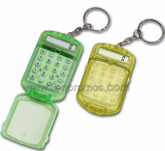 Trade Show Events Promotional Giveaways Mini Key Chain Calculator