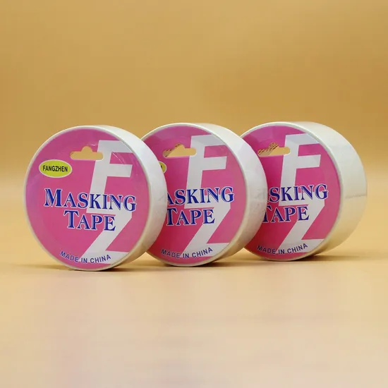 General Purpose Woodwork Indoor Covering Protective No Residue Color Paper Masking Tape