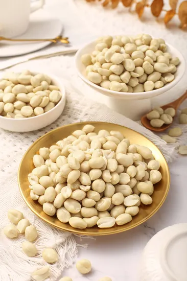 Blanched Peanut Kenrels Round Shape