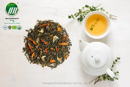 Health Fruit Flower Flavor Tea Lemon Fruit Green Tea