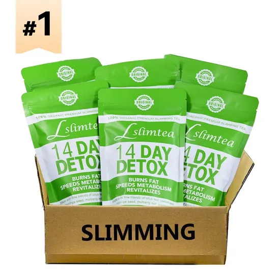 Chinaherbs Detox Slim Tea Flat Tummy 14 Day Weigh Loss Slimming Tea