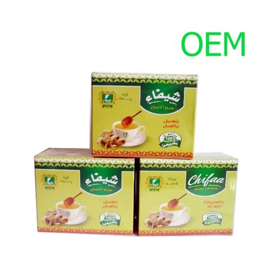 Factory OEM Gingembre PUR Au Miel Instant Ginger Tea Drink with Honey