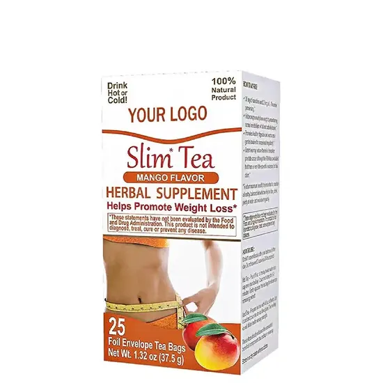 Female Fruit-Flavored Herbal Slimming Tea for Body Cleansing and Detoxification