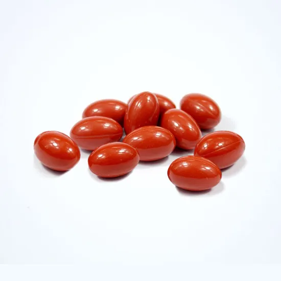 OEM 0.7g Transparent Fish Oil Soft Capsule Dietary Supplement