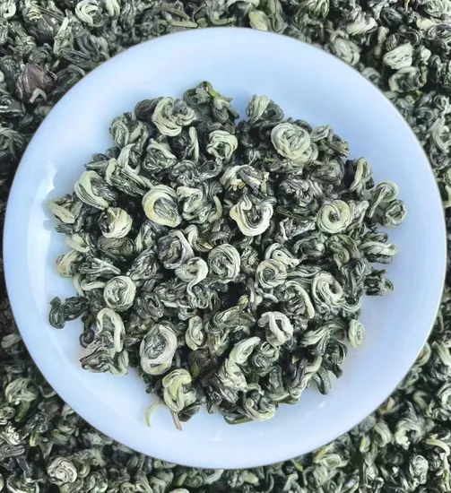 Health Yunnan 2024y Spring Loose Fragrent Snail Spiral Green Tea
