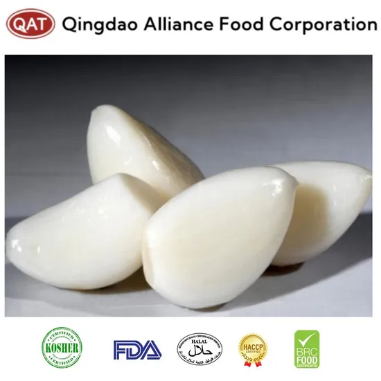 China Wholesale Bulk IQF Peeled Garlic Granules Frozen Cloves Garlic with Exporting Standard