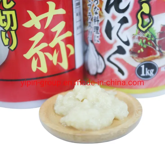 Garlic Paste Canned Garlic Paste Garlic Sauce in Bottle