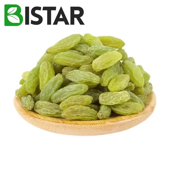 10kg Bulk Xinjiang Turpan Dried Green Raisins with All Sizes