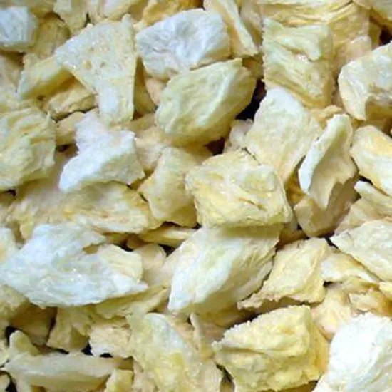 China Freeze Dried Pineapple Dice, 10X10mm, Healthy Snack