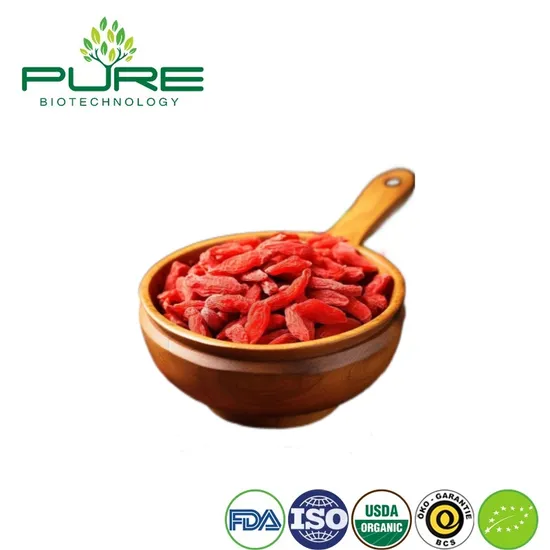Premium Organic Dried Goji Berries - USDA Certified Wholesale Samples