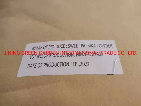 Manufacturing Sweet Paprika Powder, Paprika Asta 180, Paprika Sweet Paprika Powder A Grade