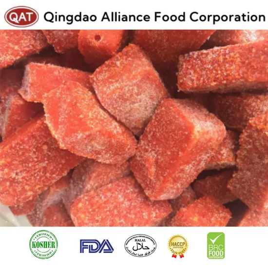 High Quality Frozen Red Chili Puree