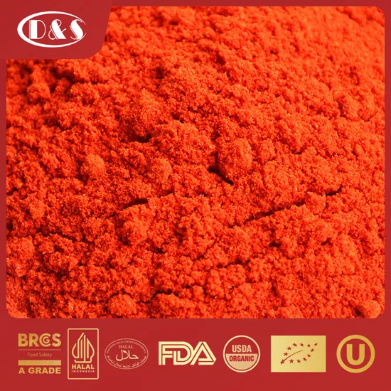 Seasoning Powder Coarse Chilli Ground EU Regulations Sweet Paprika Powder with FDA Certificated with Organic
