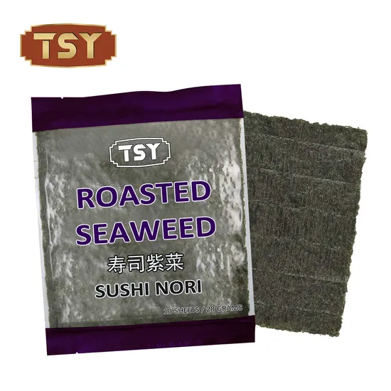 China Factory Wholesale Price 100 Sheets Japanese Dried Seaweed Nori for Sushi