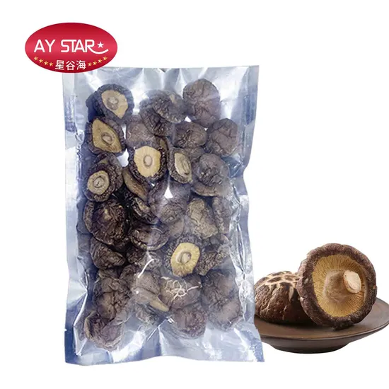 Wholesale Price Food Healthy Edible Fungi 1kg Bag Packing Chinese Shiitake Mushroom
