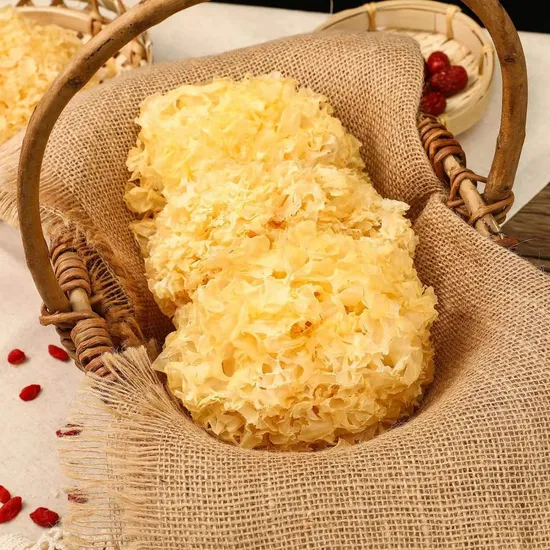 Dried Tremella Fuciformis Silver Ear/Mushroom White Fungus