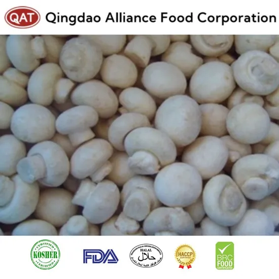 Premium Frozen Whole Champignon Mushrooms for Culinary Delights