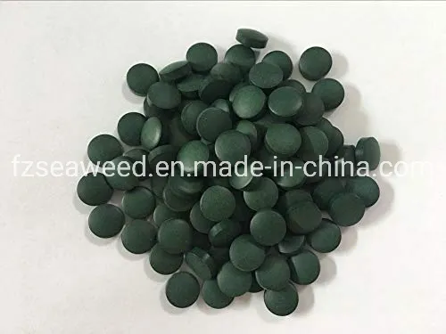 High Quality 60% Protein Pure Spirulina Tablet for Health Supplement