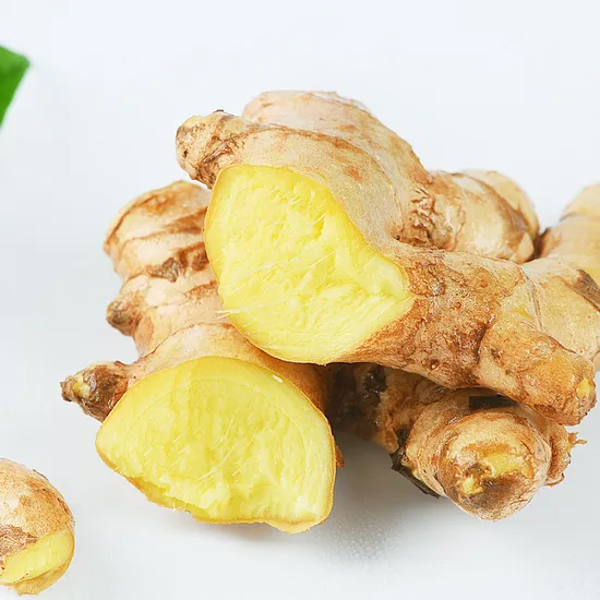 Washed Fresh Ginger Air Dry Ginger Origin From Shandong China All Organic