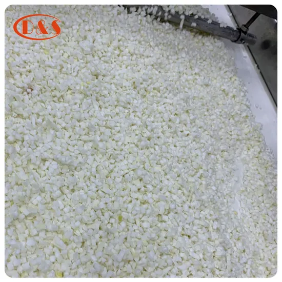 New Crop High Quality Chinese IQF White Onion Slices/Dices Frozen Onions