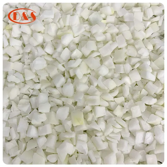 Freeze Vegetables White Frozen Onion Slices/Dices IQF Sliced/Diced Onions with BRC Halal Kosher
