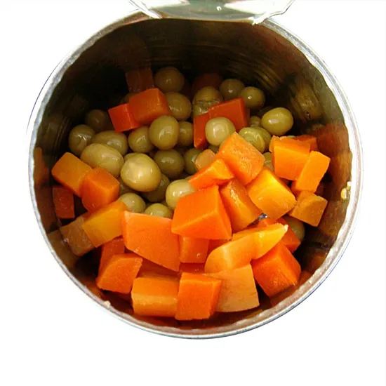 Chinese Factory Canned New Corp Mixed Vegetables