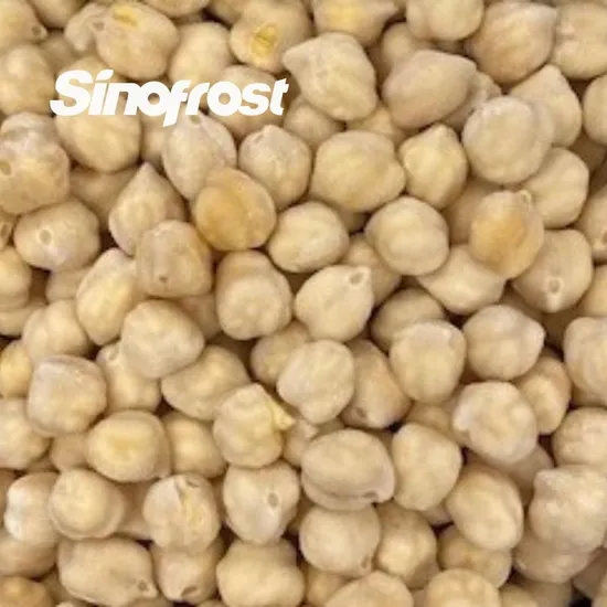 Trusted IQF Frozen Chickpeas Exporter: Supplier of Premium IQF Garbanzo Beans Wholes for Wholesale and Bulk Orders