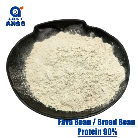 Fava Beans Protein Non GMO Halal Certificate Broad Bean Protein for Sport Nutrition Supplement
