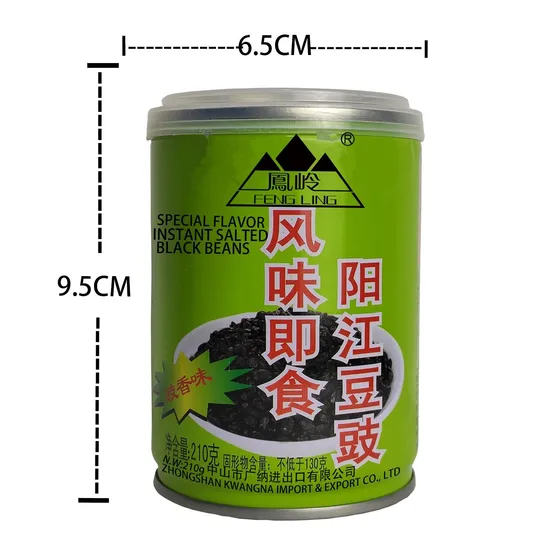 Traditional Brew Procedure of Instant Preseved Dried Salted Black Beans
