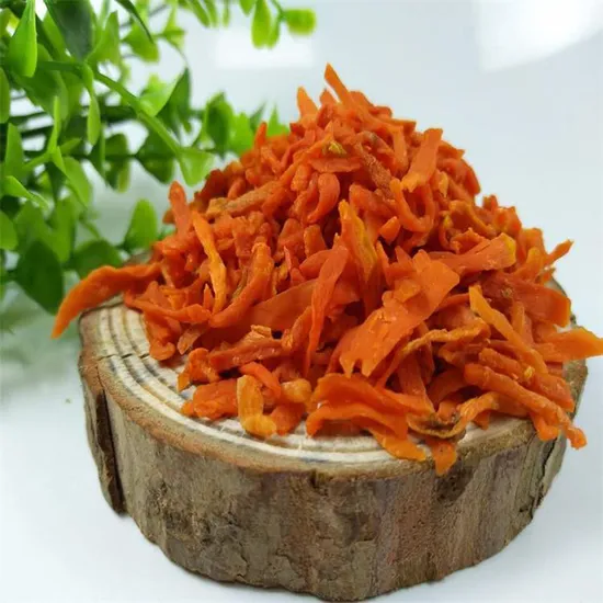 Top Grade Dried Carrot Strips From China