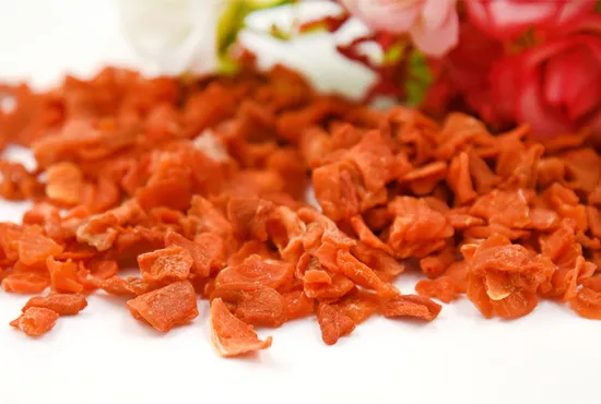 Natural Carrot Granules with Little Sugar