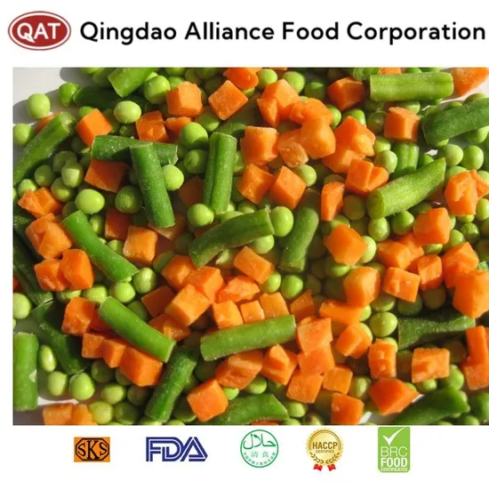 Frozen Vegetable California Mixed Vegetables with Carrot, Corn, Peas, Green Beans