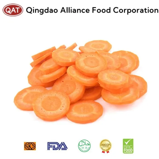 Premium Frozen Carrot Strips for Wholesale Export Opportunities
