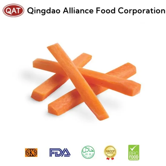 Premium Organic Carrot Strips for Healthy Snacking and Cooking