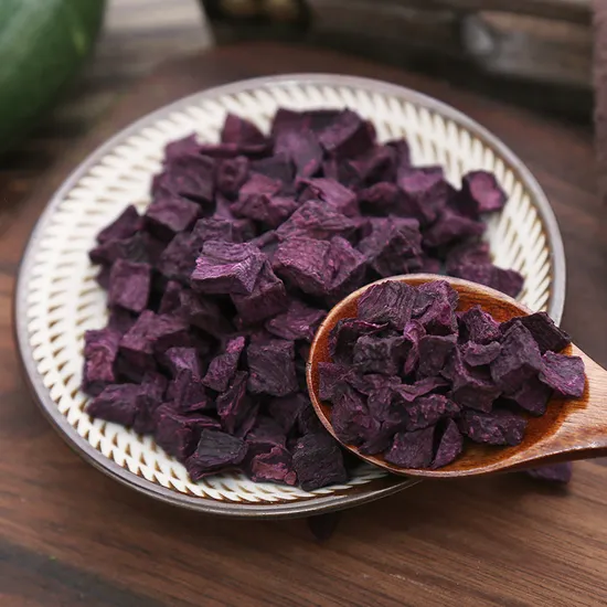 Purple Sweet Potato Dried Chips Healthy Snack