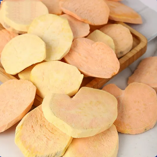 Wholesale Freeze Dried Sweet Potato Freeze Dried Vegetable Pet Food