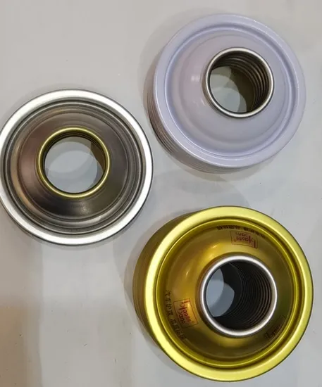 Aerosol Can Components Cone & Dome/Top & Bottom for Tinplate Can