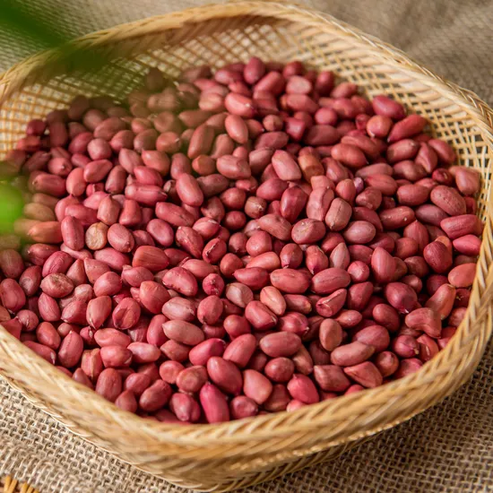 Fried and Salted Peanuts in T