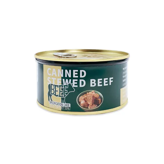 3 Years Long Shelf-Life Canned Food Braised Flavor Canned Stewed Beef